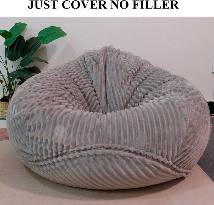 Husa Bean Bag XL – Gri Deschis - NOUA