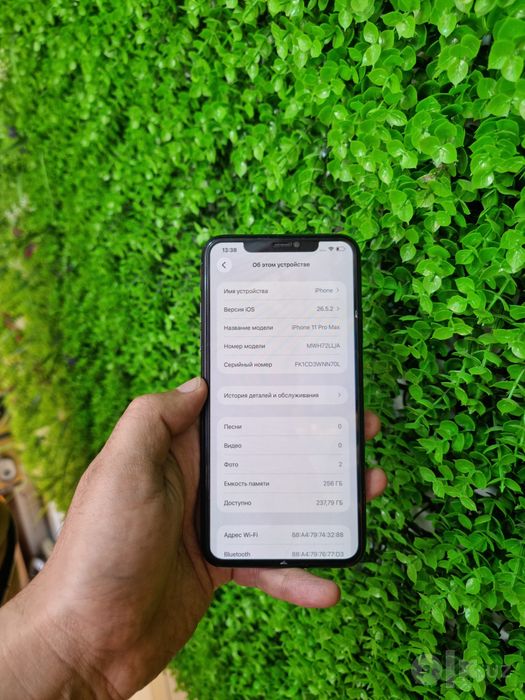 iPhone 11Pro Max (256GB) FacID, Truton Ishlaydi Yomks 100% Sotiladi.