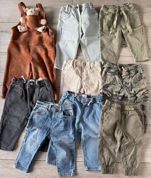 Lot haine pentru băiețel 80