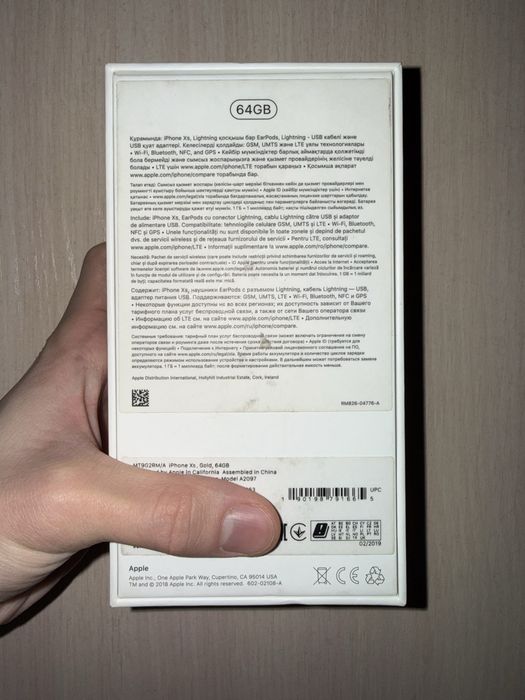 iPhone XS 64гб АКБ 76%