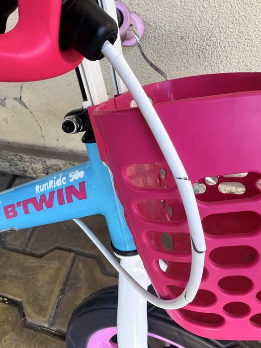 Bicicletă fără pedale B'TWIN RunRide 500 pentru copii 2-4 ani
