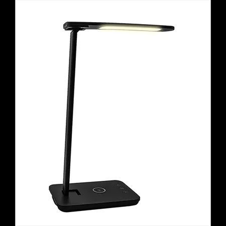 Нова!!!LED Лампа с Безжично Зарядно Устройство за Смартфони Denver Ele