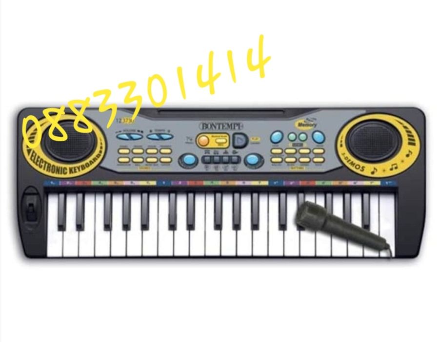 Детска йоника Пиано с микрофон