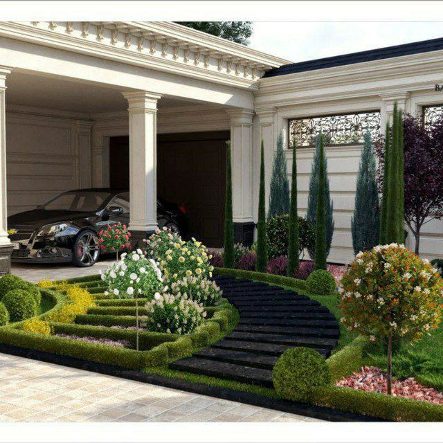 Ландшафтный  дизайн садовник богбон