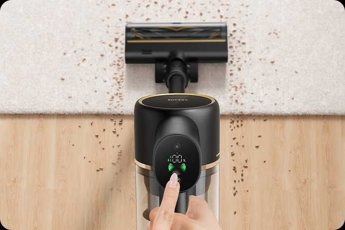 Моющий Беспроводной пылесос Dreame R10 Pro Aqua (EU, черный)