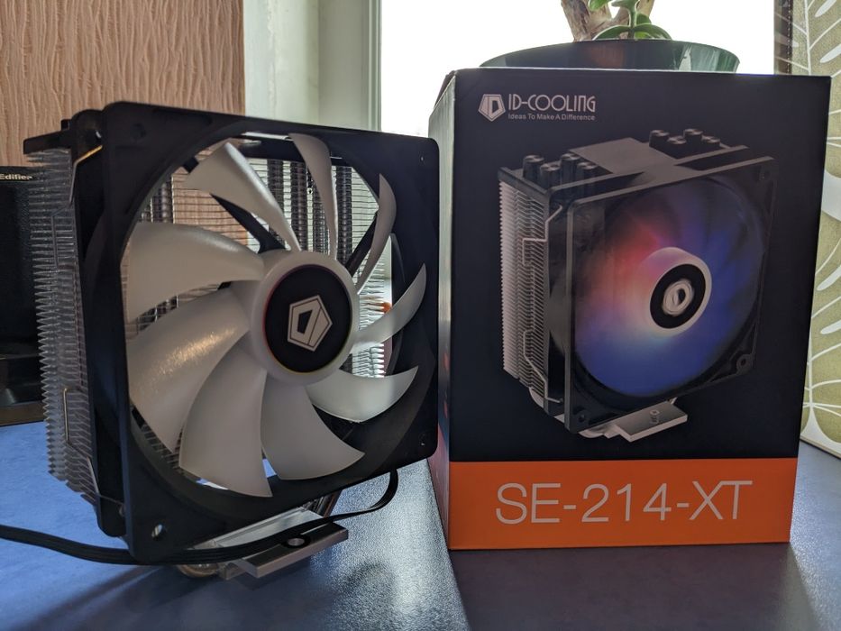 Охладител за процеcop ID-Cooling SE-214-XT, aRGB