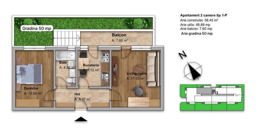 De vanzare Apartament 2 camere