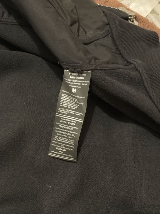 Hanorac Made by Society Hybrid Black - Mărimea M - Stare Foarte Bună