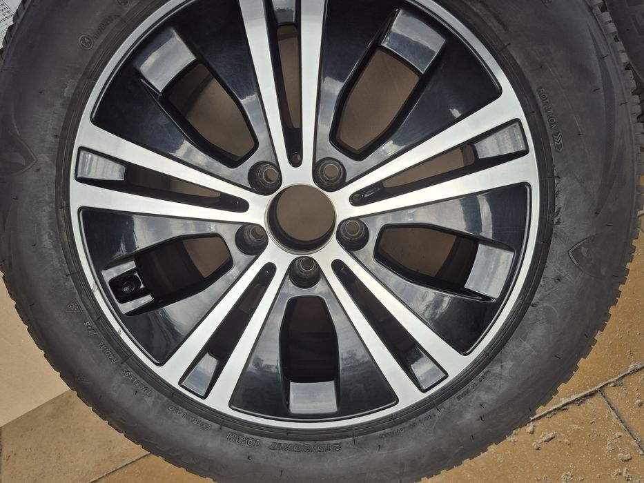 Jante originale Mercedes 17” A2134015100 ET40 + anvelope iarnă Firestone