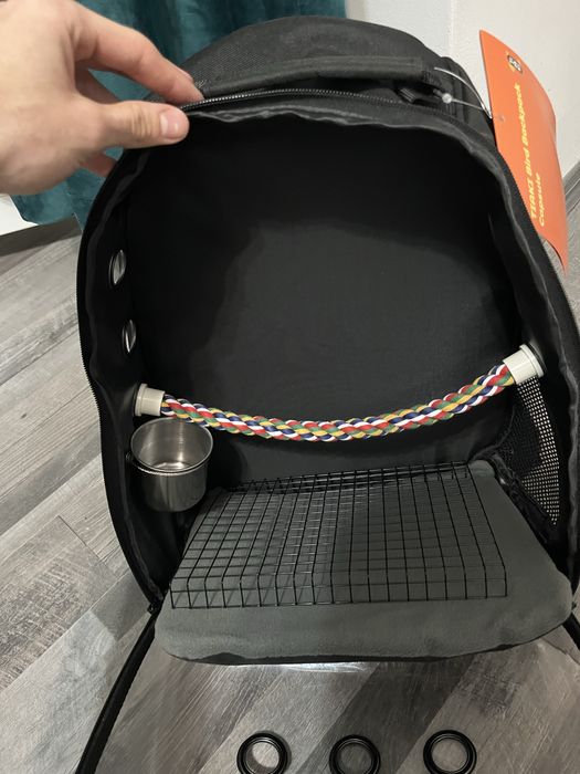 Rucsac de transport pentru păsări si animale mici