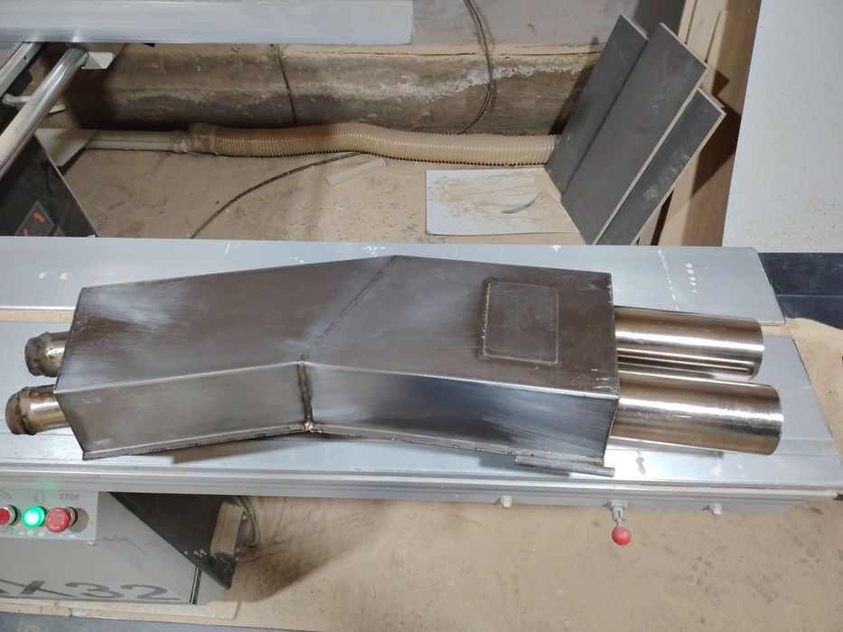 Глушитель выхлопная