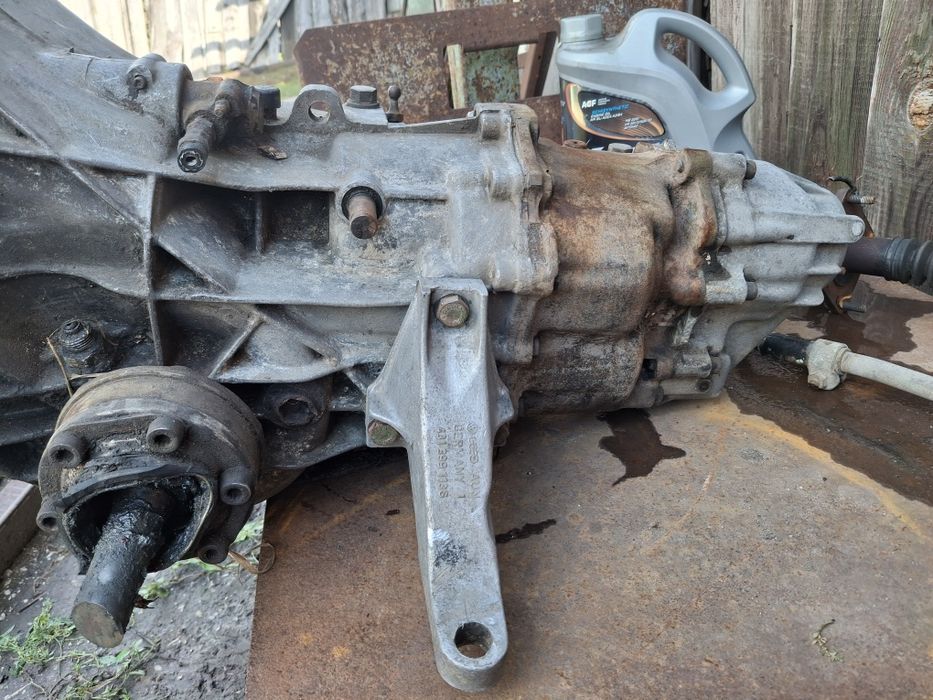 Двигатель ауди 100 с коробкой