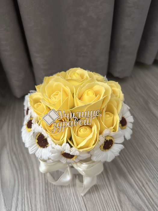 Ръчноизработени подаръчета от сапунени рози