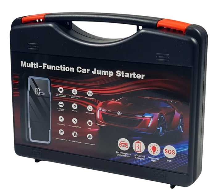 Бустер -Стартерно устройство за аварийно запалване с дигитален дисплей