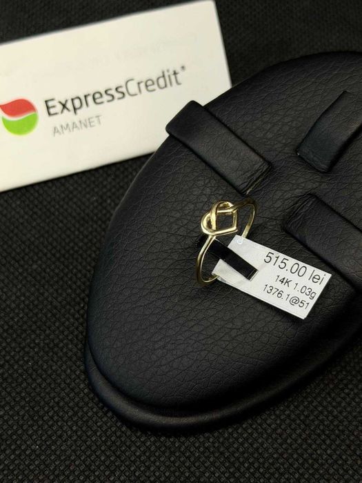 (AG51) Inel aur 14k 1.03g b1376 - Garantie 2 ani!