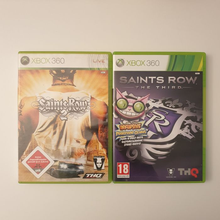 Saints Row 2 & Saints Row The Third Xbox 360