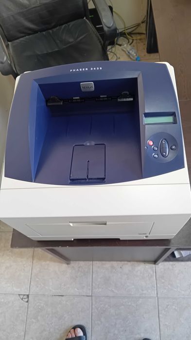 Отличен! Лазерен принтер Xerox Phaser 3435 с дуплекс и мрежа