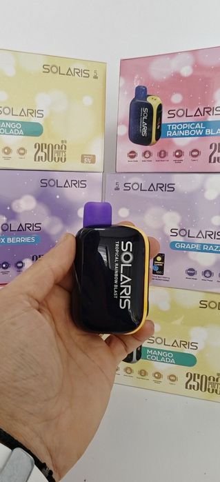 Vape 25.000 Puffs Reincarcabil Solar si Type C Display