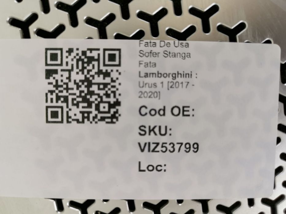 Fata De Usa Sofer Stanga Fata Lamborghini  Urus 1 2017 2018 2019 2020