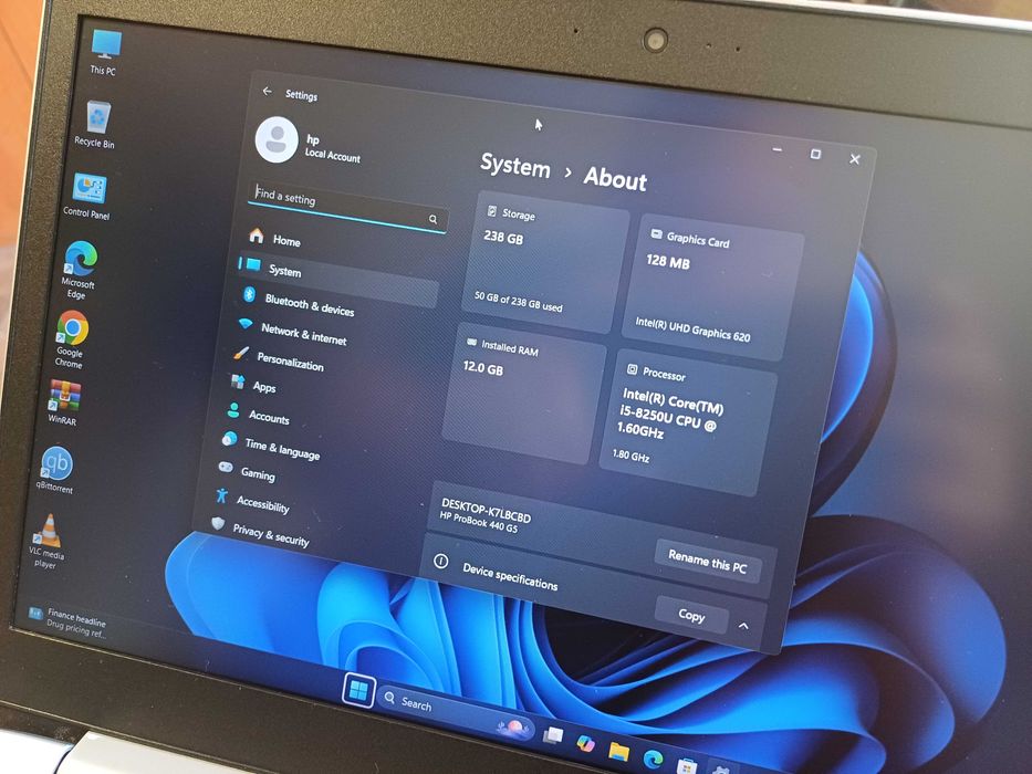 14' FullHD IPS HP ProBook Core™i5-8th/12GB DDR4/256GB SSD NVme