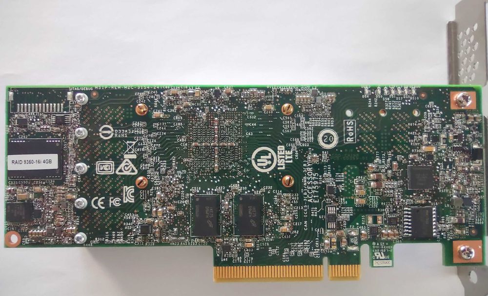 RAID контролер Lenovo 9350-16i 4GB 12Gbps SAS2 SATA3 RAID, JBOD