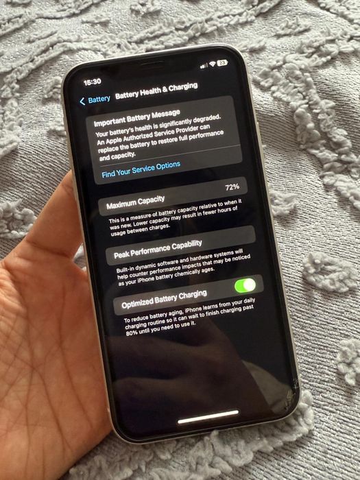 Iphone 11 white 64gb