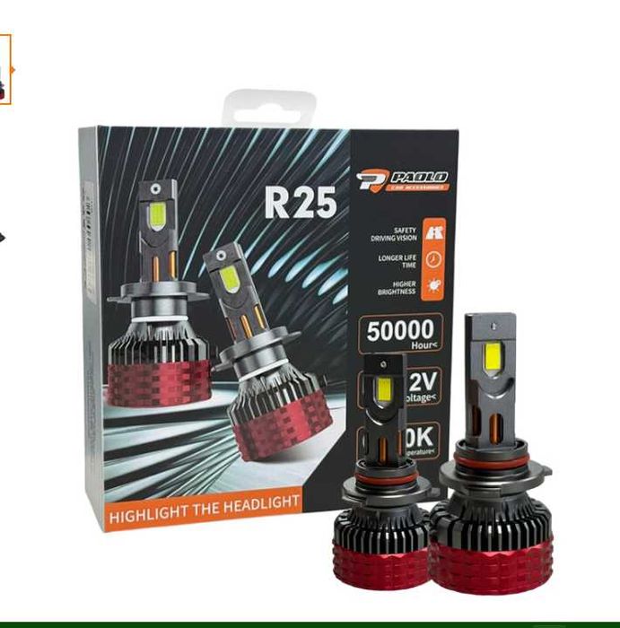 Диодни крушки R25 HB3 65W 2БР/К-Т