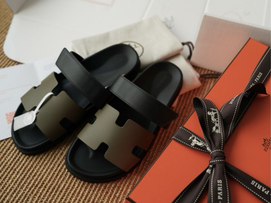 Papuci Hermes Chypre bărbați | Premium