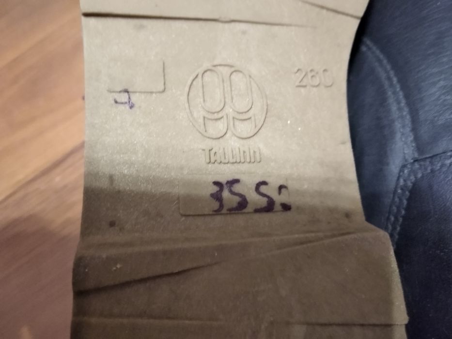 Мужские туфли кожаные.