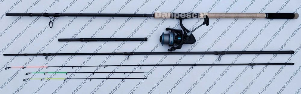 SET FEEDER Lanseta Harrier EXTENSION 3.60m la 3.90m cu Mulinetă PF6500