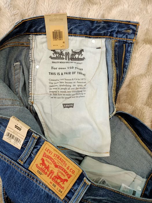 Джинсы мужские Levis 550 оригинал