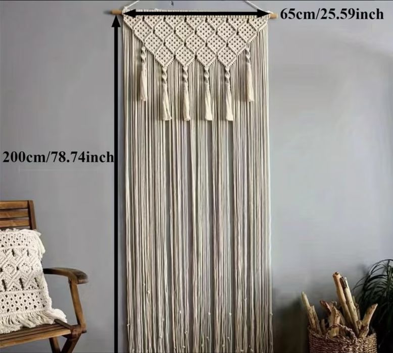 Бохо завеса за врата