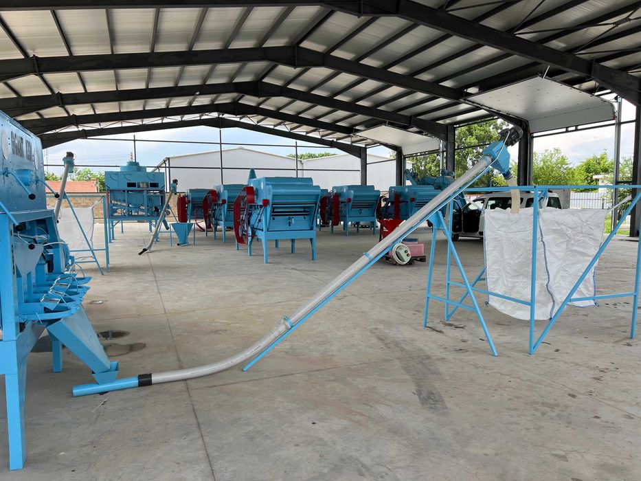 Линия за почистване и обеззаразяване на семена