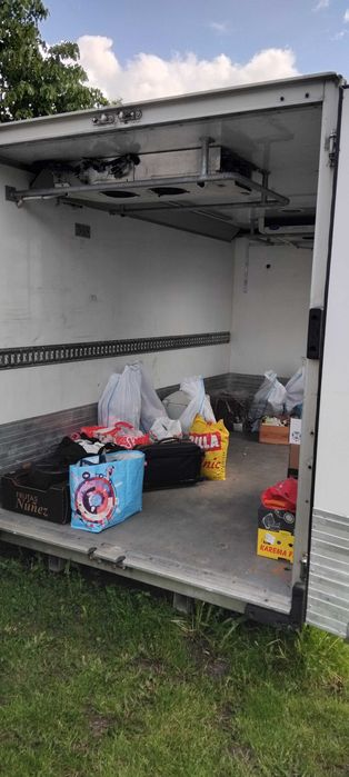 Cub frigorific , bena, container, magazie , Iveco , depozitare