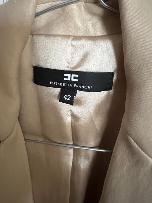 Sacou Elisabetta Franchi -crem