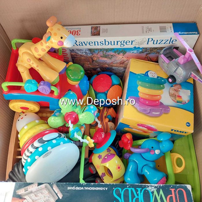 Depozit jucarii second hand la kg , engros , import Anglia