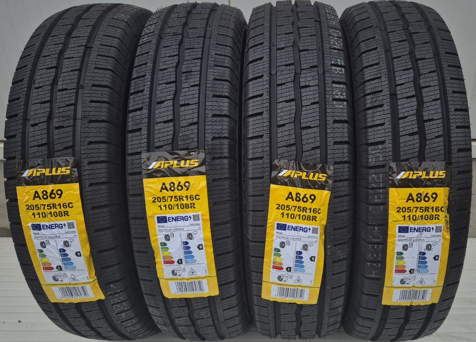 205/75 R16C, 110R, APLUS A869, Anvelope de iarna M+S