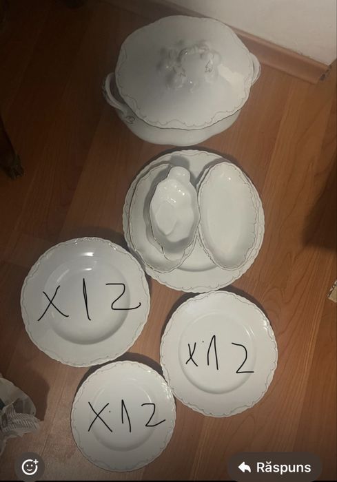 Vand set vesela coplet de 12 persoane