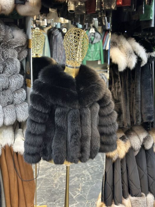 Haină de blana naturala plina