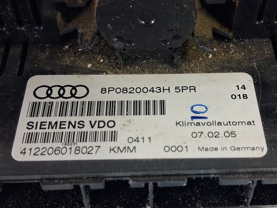 Modul Unitate Comanda AC Climatronic Audi a3 8p 2006