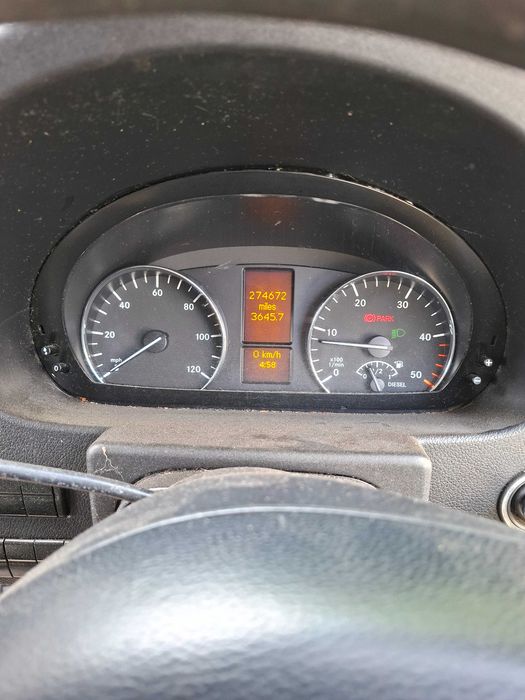 Mercedes Sprinter 313 CDI, 2014 г., дълга база, лифт 500 кг, печка, камера, Cruise Control, ел. стъкла. Готов за работа.