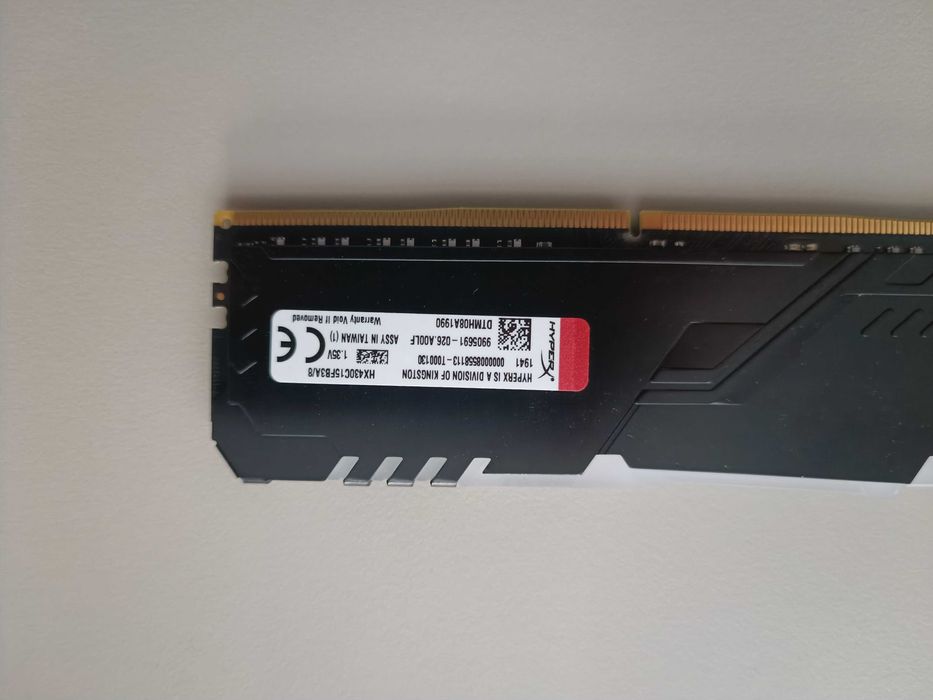 Kit RAM 2x8gb (16gb) HtperX Fury DDR4 3000 Mhz CL15
