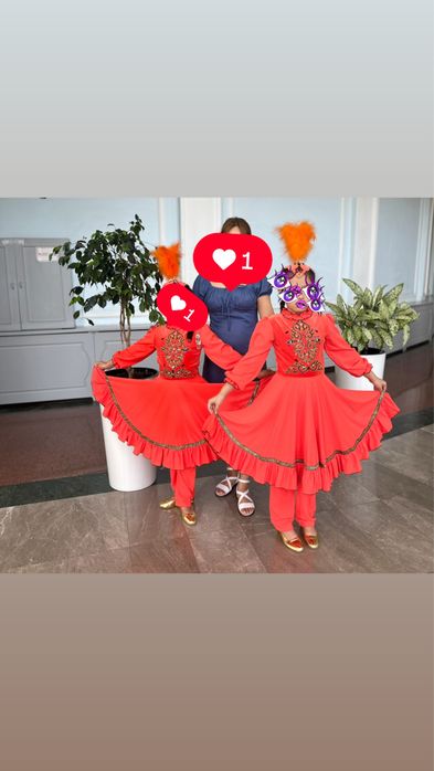 Платье для девочек нацинальное