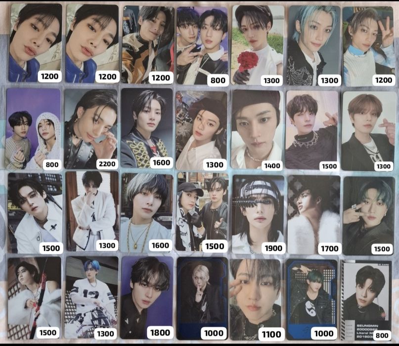 Продам офиц. карты STRAY KIDS