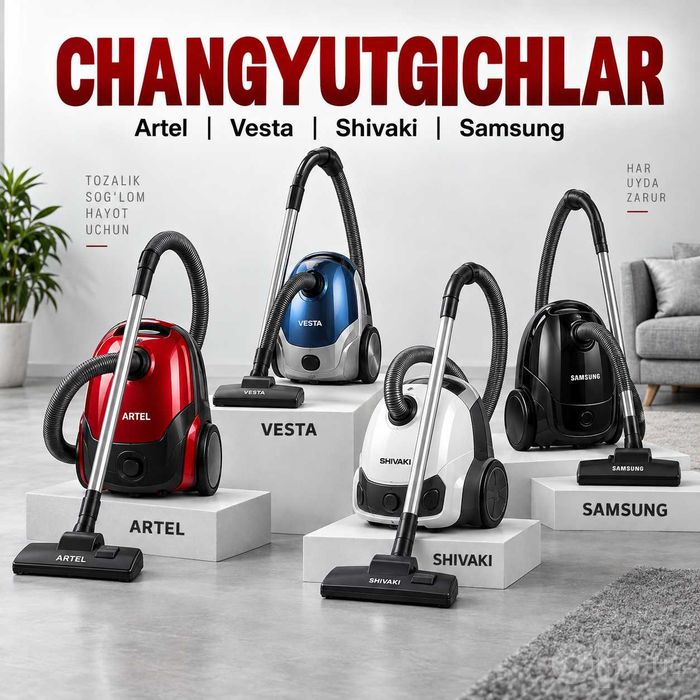 Changyutgichlar Artel, Vesta, Shivaki, Samsung — kafolatli