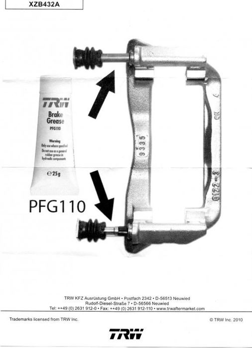 Грес TRW PFG 110