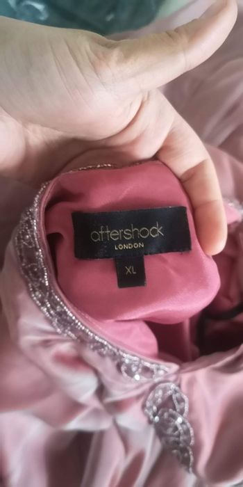 Rochie de seara lunga roz