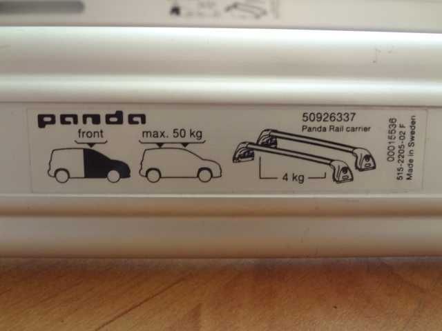 FIAT PANDA - греди-багажник от Германия