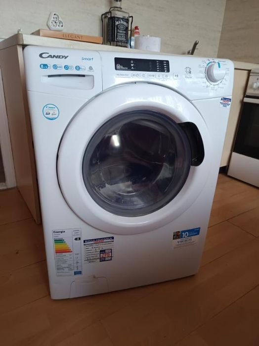 Пералня със сушилня  и готварска печка