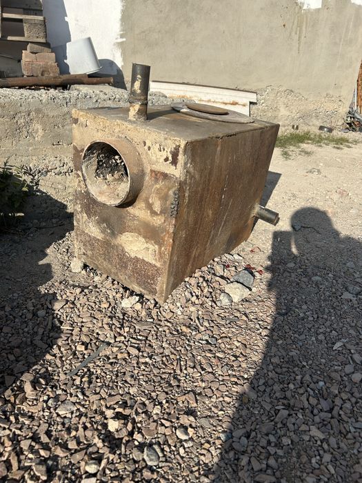 Печь на твердом топливе